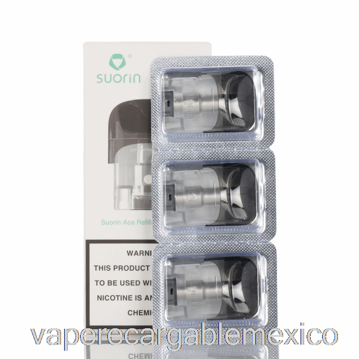 Vape Recargable Suorin Ace Cápsulas De Repuesto 2 Ml Cápsulas Recargables